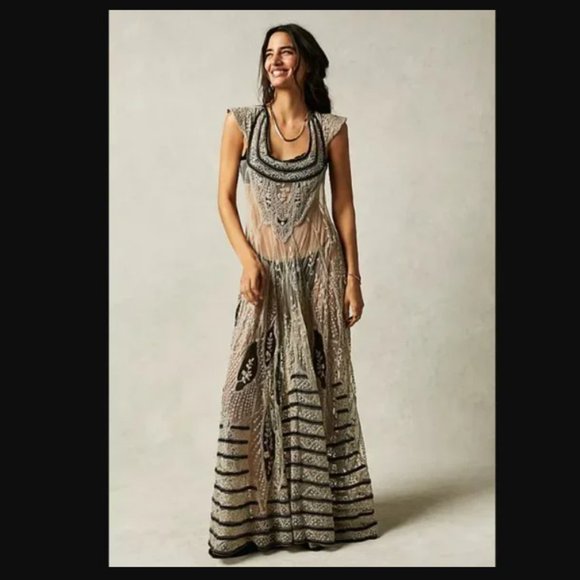 Free People Dresses & Skirts - NWT Free People Ethereal Lace Maxi Dress